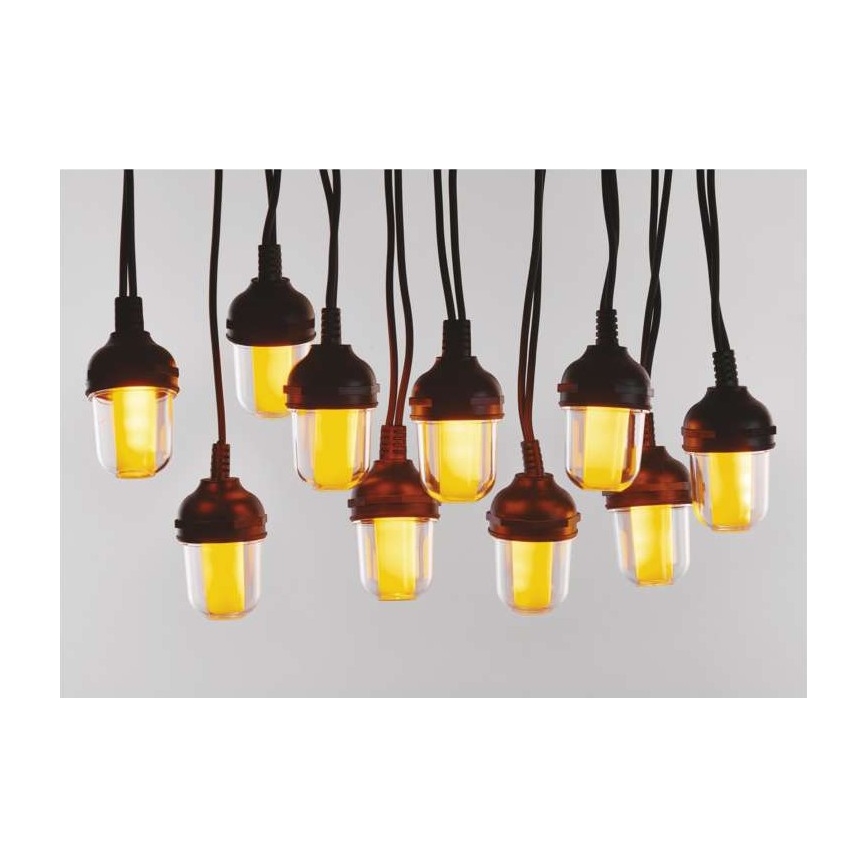 LED Εξωτερική διακοσμητική γιρλάντα 100xLED/9,5m IP44