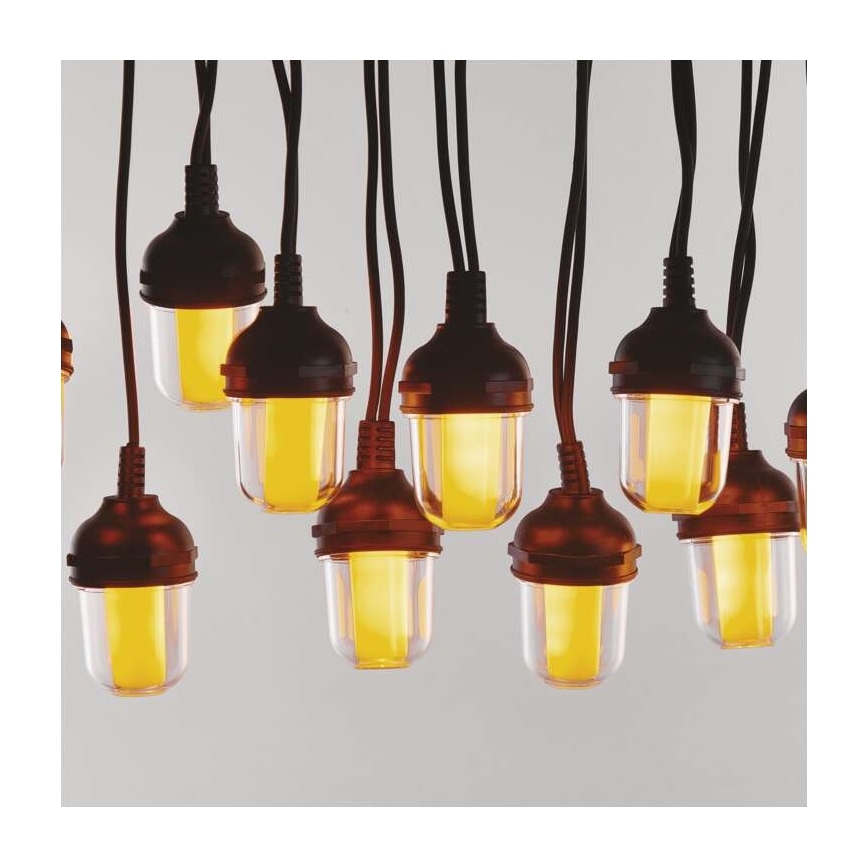 LED Εξωτερική διακοσμητική γιρλάντα 100xLED/9,5m IP44