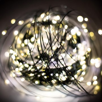 LED Εξωτερική χριστουγεννιάτικη γιρλάντα 1500xLED/230V 8 λειτουργίες 153 m IP44 θερμό λευκό + τηλεχειριστήριο