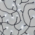 LED Εξωτερική χριστουγεννιάτικη γιρλάντα 40xLED/3xAA 3,3m IP44 ψυχρό λευκό
