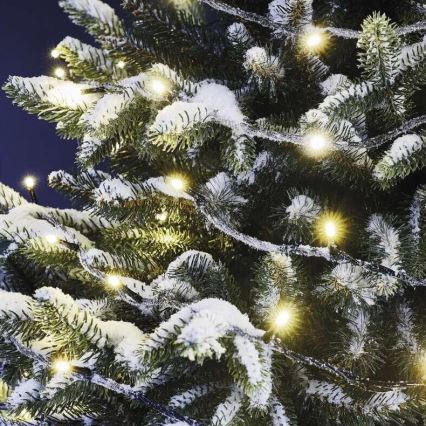 LED εξωτερική χριστουγεννιάτικη γιρλάντα, 50xLED / 5 m, IP44, θερμό λευκό