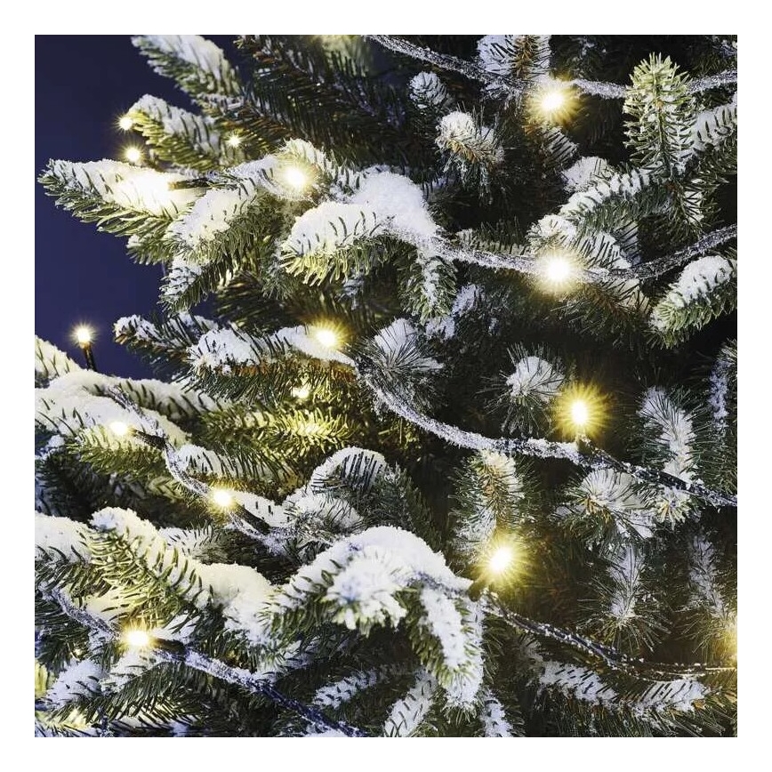 LED εξωτερική χριστουγεννιάτικη γιρλάντα, 50xLED / 5 m, IP44, θερμό λευκό