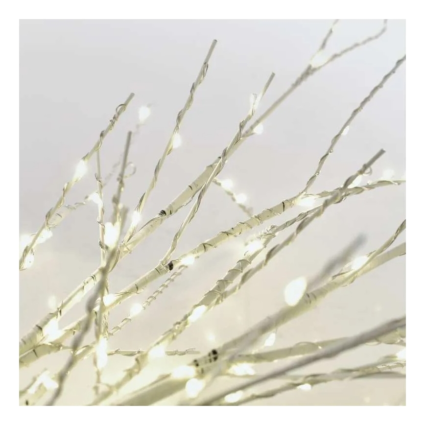 LED Εξωτερική χριστουγεννιάτικη διακόσμηση 100xLED/3xAA θερμό λευκό IP44