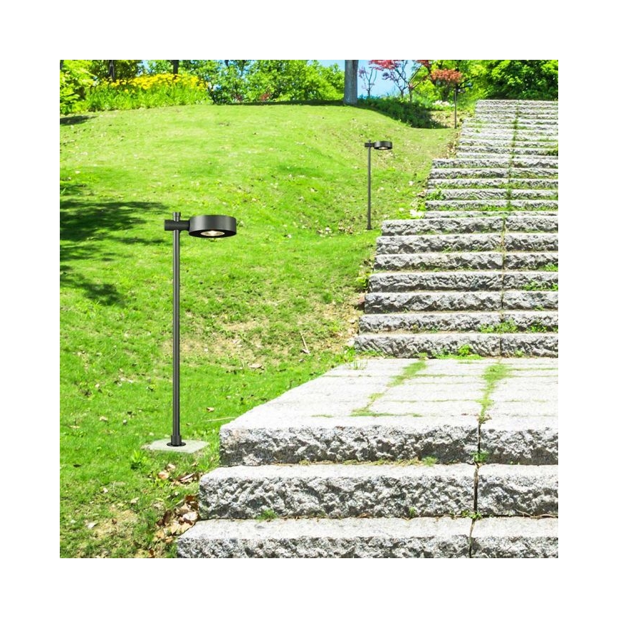 LED εξωτερικό φωτιστικό LED/7W/230V 3000K IP65 μαύρο 102 εκ.