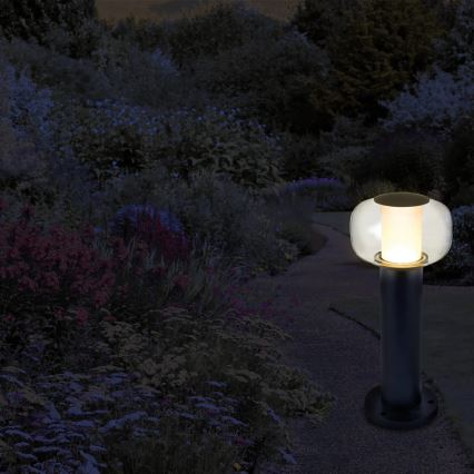 LED Εξωτερικό φωτιστικό MALAGA LED/12W/230V 40 cm IP44 μαύρο