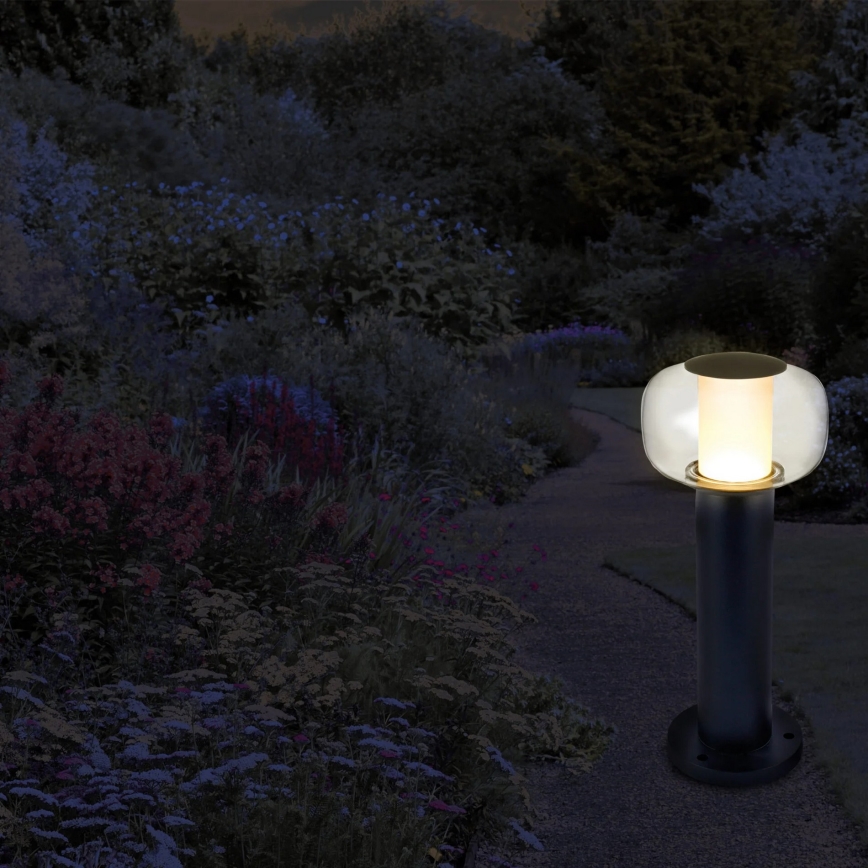 LED Εξωτερικό φωτιστικό MALAGA LED/12W/230V 40 cm IP44 μαύρο