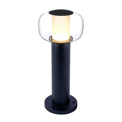LED Εξωτερικό φωτιστικό MALAGA LED/12W/230V 40 cm IP44 μαύρο