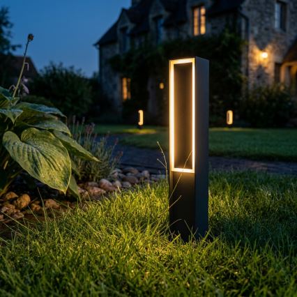 LED εξωτερικό φωτιστικό MODO LED/8W/230V 4000K IP44 50 cm μαύρο