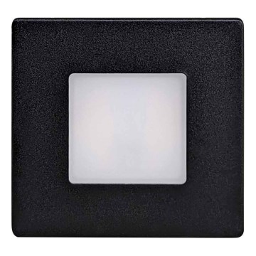 LED εξωτερικό φωτιστικό σκάλας LED/1,7W/230V IP54 μαύρο