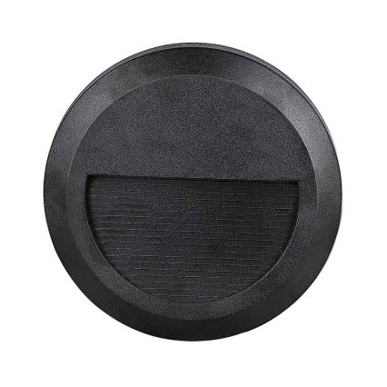 LED Εξωτερικό φωτιστικό σκάλας LED/2W/230V IP65 3000K μαύρο