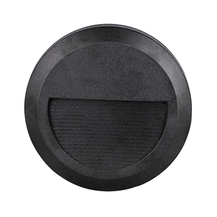 LED Εξωτερικό φωτιστικό σκάλας LED/2W/230V IP65 3000K μαύρο