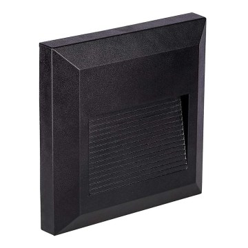 LED Εξωτερικό φωτιστικό σκάλας LED/2W/230V IP65 4000K μαύρο