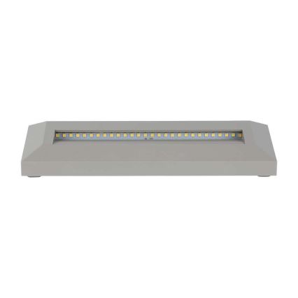 LED Εξωτερικό φωτιστικό σκάλας LED/3W/230V IP65 3000K γκρι