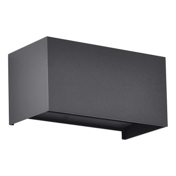LED εξωτερικό φωτιστικό τοίχου LED/24W/230V 4000K IP65 μαύρο