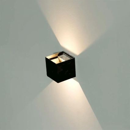 LED Εξωτερικό φωτιστικό τοίχου LED/5W/230V 4000K IP65 μαύρο