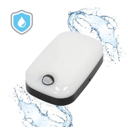 Εξωτερικό επιτοίχιο φωτιστικό LED με αισθητήρα κίνησης και λυκόφωτος BAVANO LED/15W/230V 3000/4000/5700K IP54