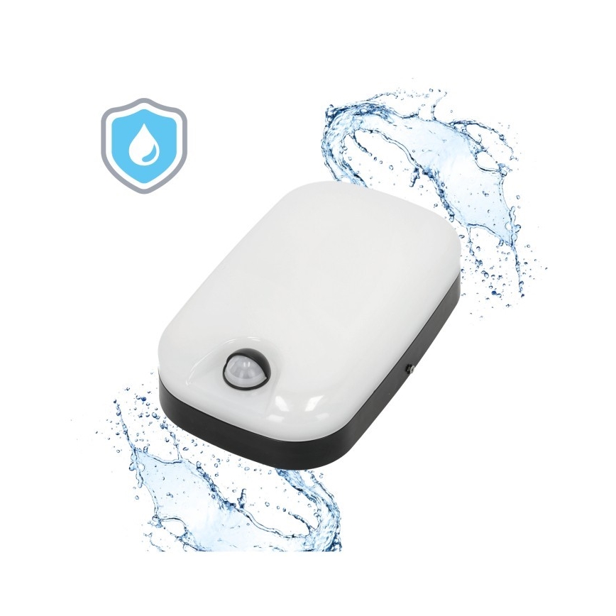 Εξωτερικό επιτοίχιο φωτιστικό LED με αισθητήρα κίνησης και λυκόφωτος BAVANO LED/15W/230V 3000/4000/5700K IP54