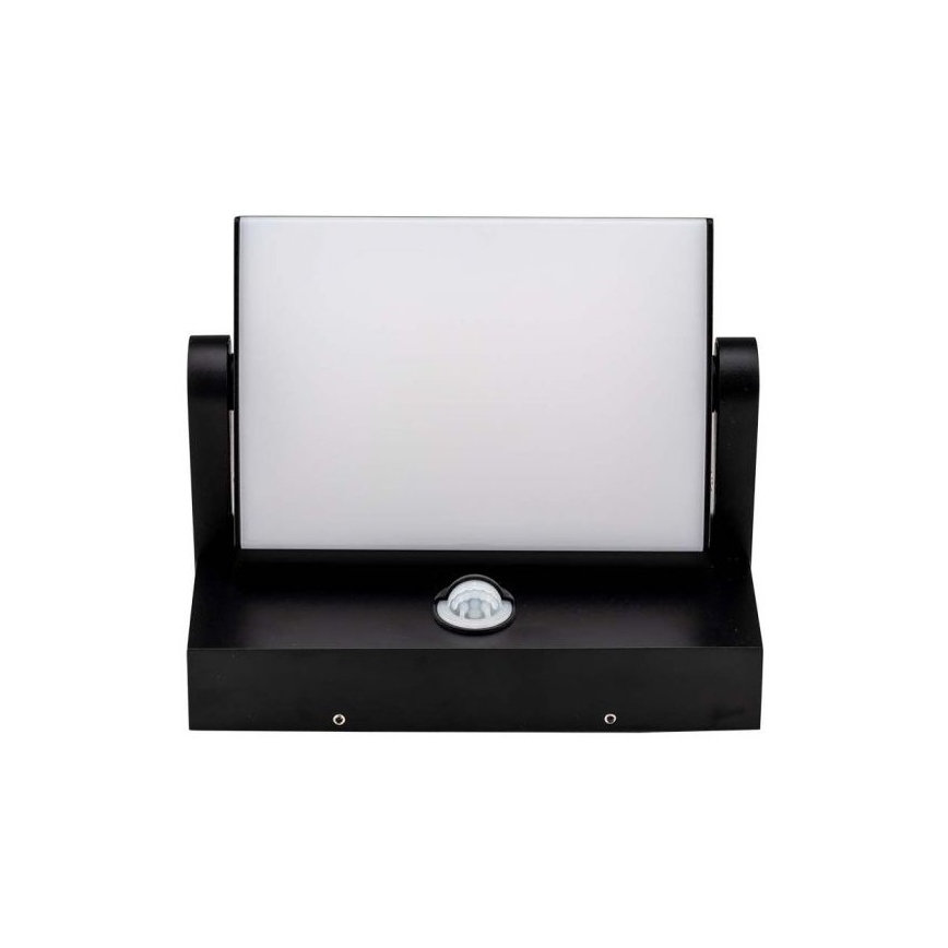 Εξωτερικό επιτοίχιο φωτιστικό LED με αισθητήρα LED/17W/230V 3000K IP65 μαύρο