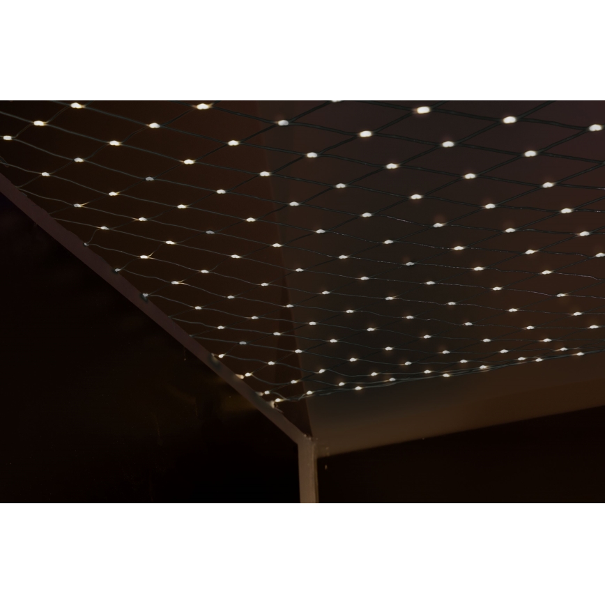 LED Εξωτερικό φωτιζόμενο δίχτυ NET 240xLED/7,2W/230V 1,5x2 m IP44 θερμό λευκό