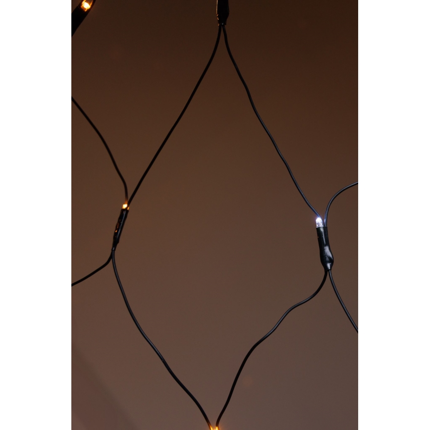 LED Εξωτερικό φωτιζόμενο δίχτυ NET 240xLED/7,2W/230V 1,5x2 m IP44 θερμό λευκό