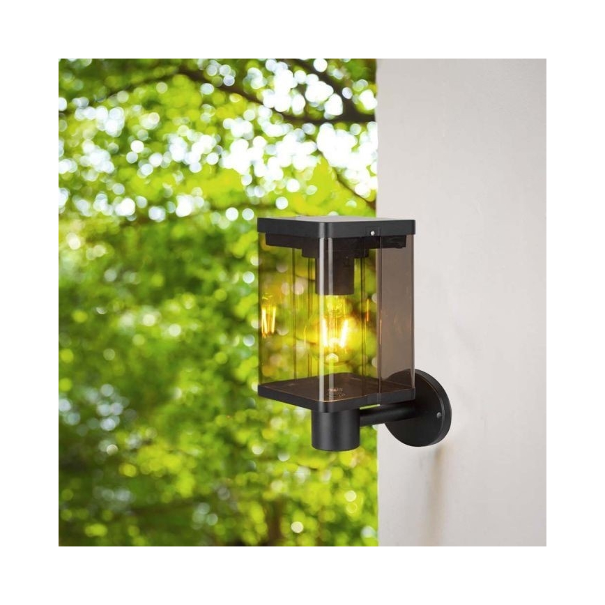 LED Εξωτερικό ηλιακό φωτιστικό τοίχου με αισθητήρα LED/2,5W/3,7V 3000K IP54 2000 mAh