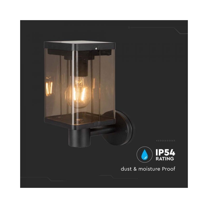 LED Εξωτερικό ηλιακό φωτιστικό τοίχου με αισθητήρα LED/2,5W/3,7V 3000K IP54 2000 mAh