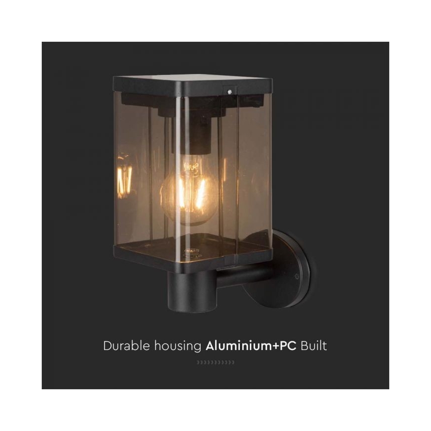 LED Εξωτερικό ηλιακό φωτιστικό τοίχου με αισθητήρα LED/2,5W/3,7V 3000K IP54 2000 mAh