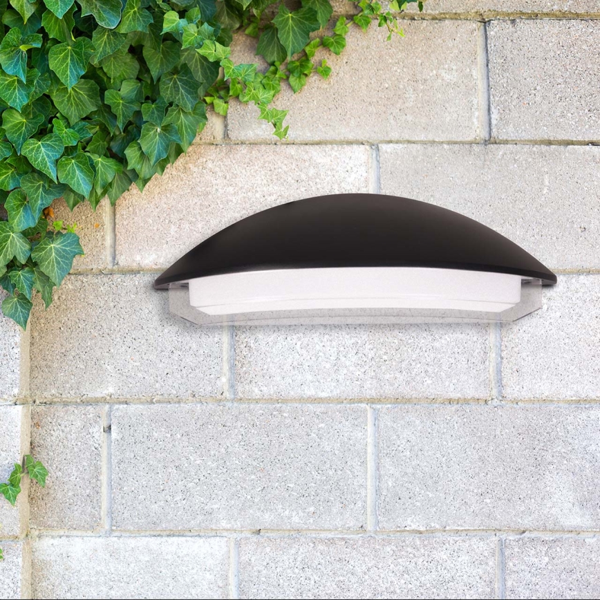 LED Εξωτερικό επιτοίχιο φωτιστικό ALABAMA LED/12W/230V IP54 μαύρο