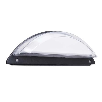 LED Εξωτερικό επιτοίχιο φωτιστικό ALABAMA LED/12W/230V IP54 μαύρο
