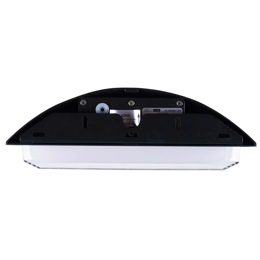 LED Εξωτερικό επιτοίχιο φωτιστικό ALABAMA LED/12W/230V IP54 μαύρο