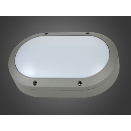 LED εξωτερικό επιτοίχιο φωτιστικό BERAD LED/8W/230V IP54 γκρι