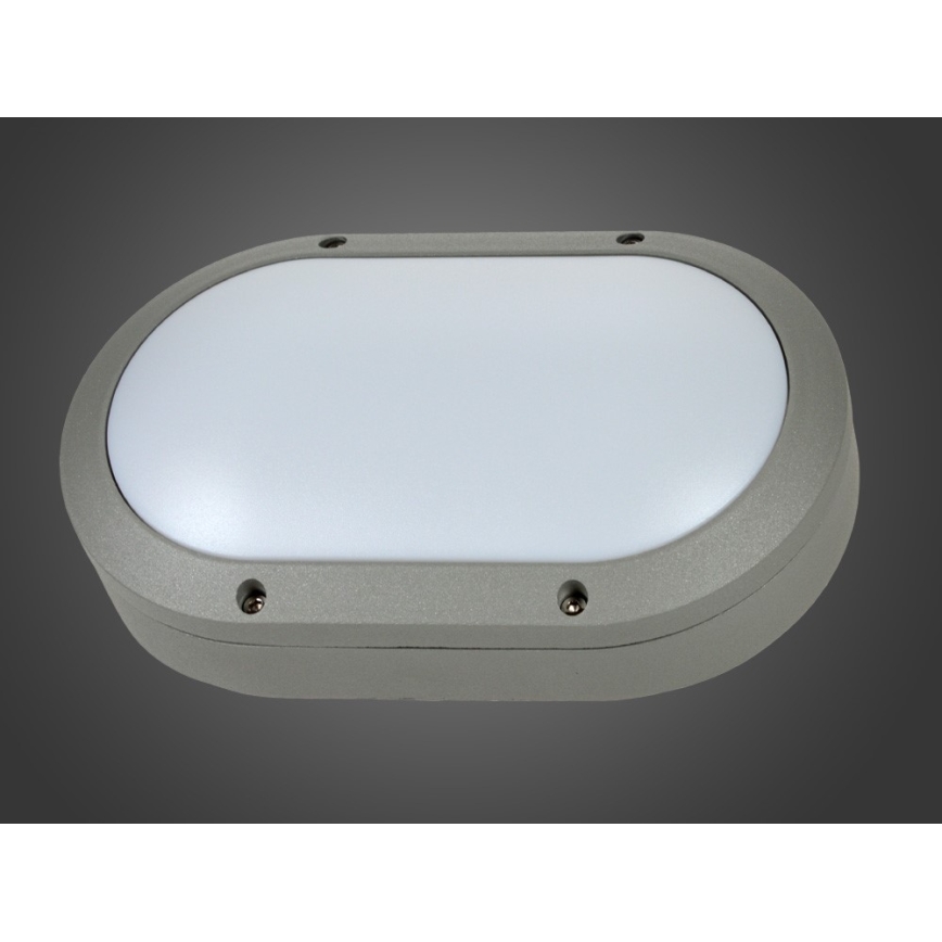 LED εξωτερικό επιτοίχιο φωτιστικό BERAD LED/8W/230V IP54 γκρι