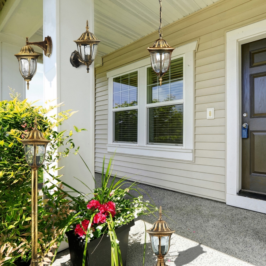 LED εξωτερικό επιτοίχιο φωτιστικό FLORENCJA 1xE27/10W/230V IP43