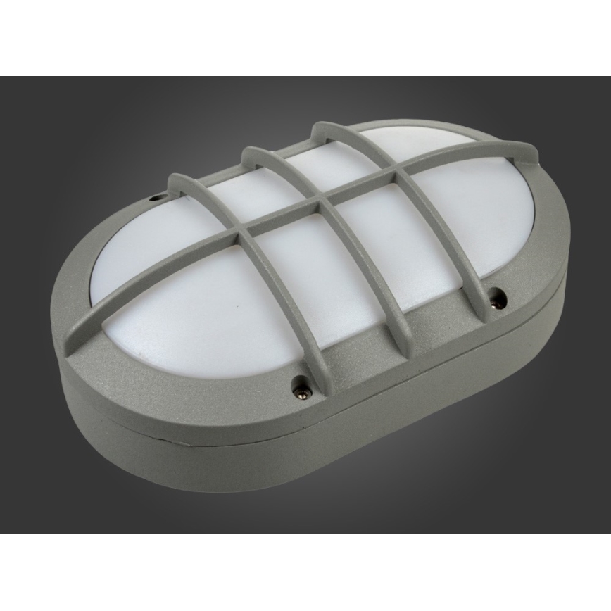 LED Εξωτερικό επιτοίχιο φωτιστικό FRAY LED/8W/230V IP54 γκρι