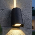 LED Εξωτερικό επιτοίχιο φωτιστικό LED/11W/230V IP65 μαύρο