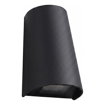 LED Εξωτερικό επιτοίχιο φωτιστικό LED/11W/230V IP65 μαύρο