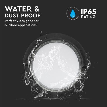 Εξωτερικό επιτοίχιο φωτιστικό LED/12W/230V 4000K IP65