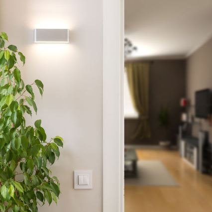 Εξωτερικό επιτοίχιο φωτιστικό LED/12W/230V 4000K IP65