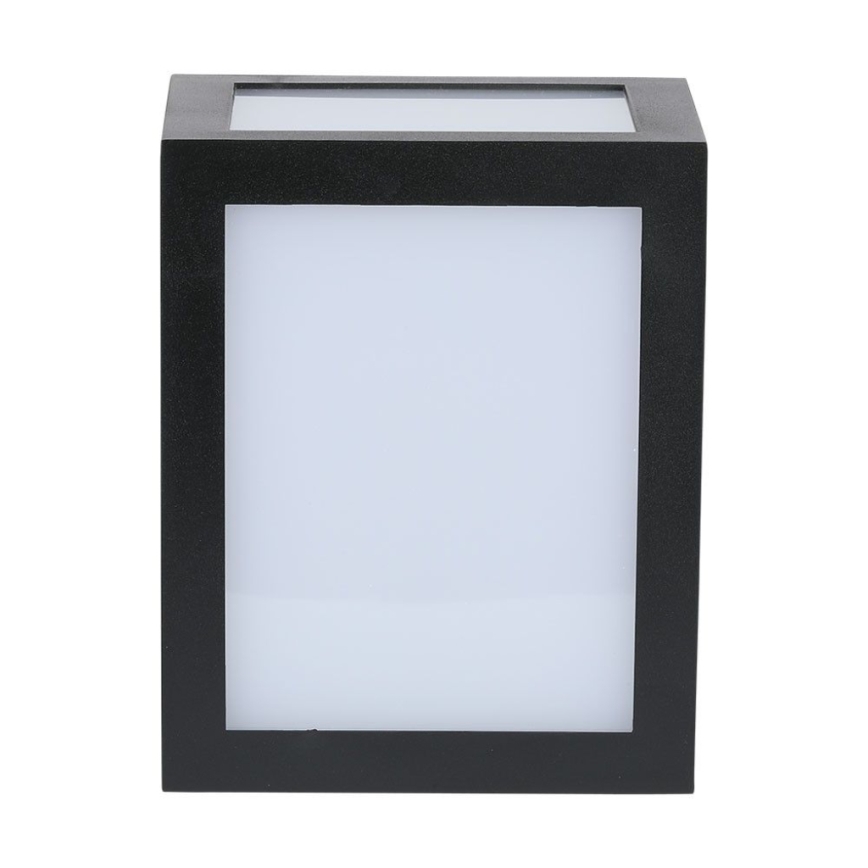 LED εξωτερικό επιτοίχιο φωτιστικό LED/12W/230V 6400K IP65 μαύρο