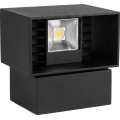 LED εξωτερικό επιτοίχιο φωτιστικό LED/6W/230V IP54 μαύρο