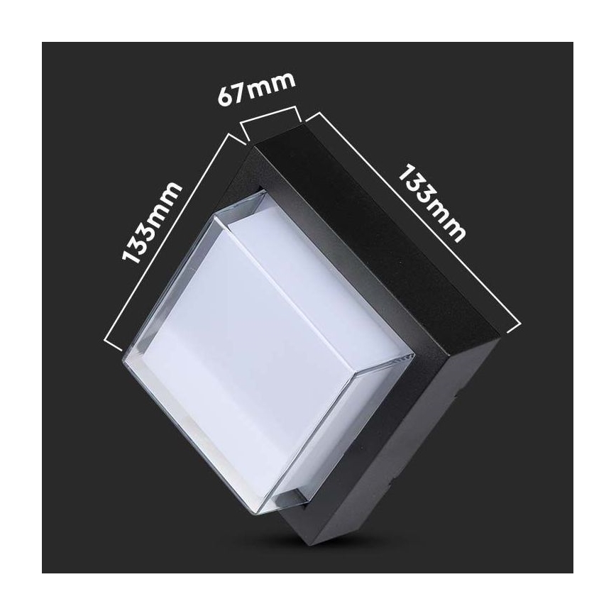 LED Εξωτερικό Επιτοίχιο Φωτιστικό LED/7W/230V 3000K IP65