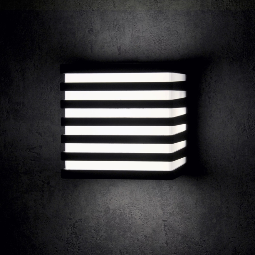 Εξωτερικό επιτοίχιο φωτιστικό LED MAXWELL LED/10W/230V IP54 ανθρακί