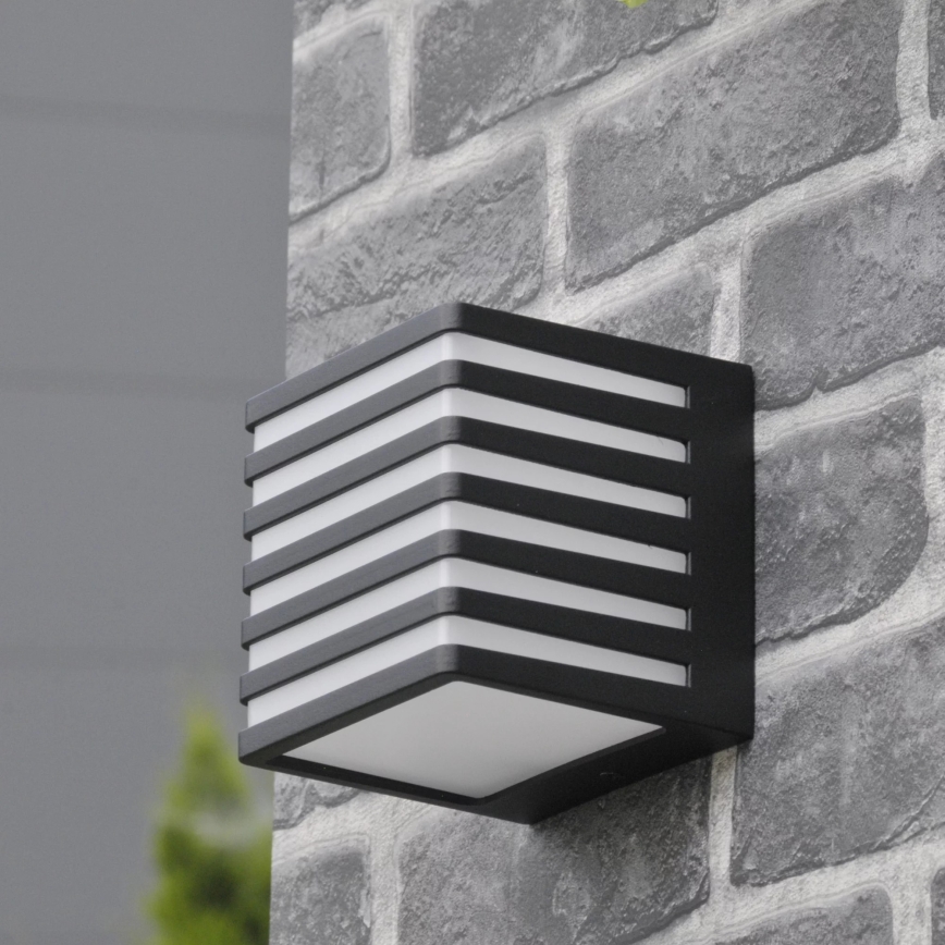Εξωτερικό επιτοίχιο φωτιστικό LED MAXWELL LED/10W/230V IP54 ανθρακί