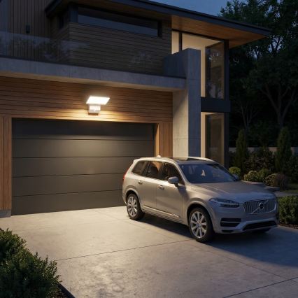 LED επιτοίχιο φωτιστικό εξωτερικού χώρου με ανιχνευτή κίνησης LED/18W/230V IP44 λευκό