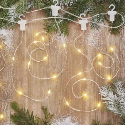 Εξωτερικό χριστουγεννιάτικο φωτιστικό LED 54xLED/8 λειτουργίες 6,7x0,7μ IP44 ζεστό λευκό