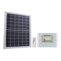 LED Εξωτερικός ηλιακός προβολέας LED/12W/3,2V IP65 6400K 20000 mAh + τηλεχειριστήριο