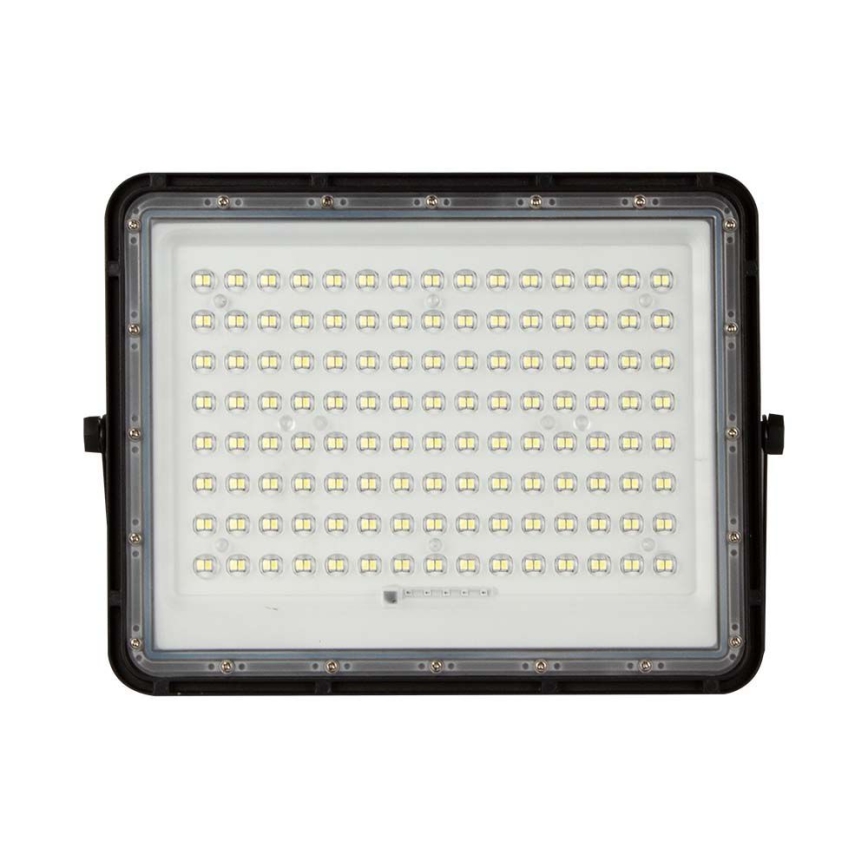 LED Εξωτερικός ηλιακός προβολέας LED/20W/3,2V 6400K μαύρο IP65 16000 mAh + τηλεχειριστήριο