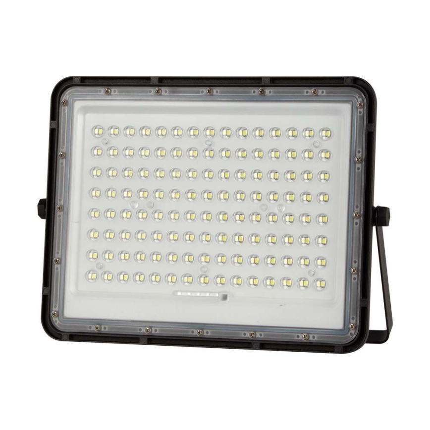 LED Εξωτερικός ηλιακός προβολέας LED/20W/3,2V 6400K μαύρο IP65 16000 mAh + τηλεχειριστήριο