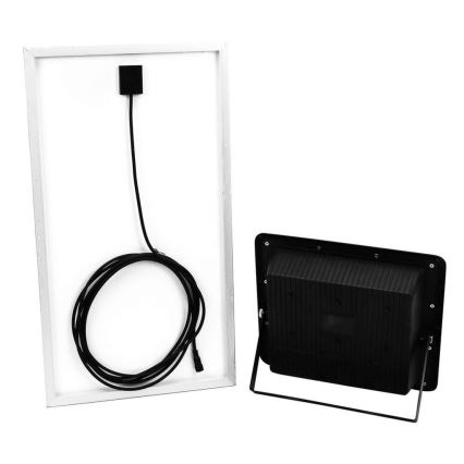 LED Εξωτερικός ηλιακός προβολέας LED/40W/10V IP65 6000K 20000 mAh + τηλεχειριστήριο