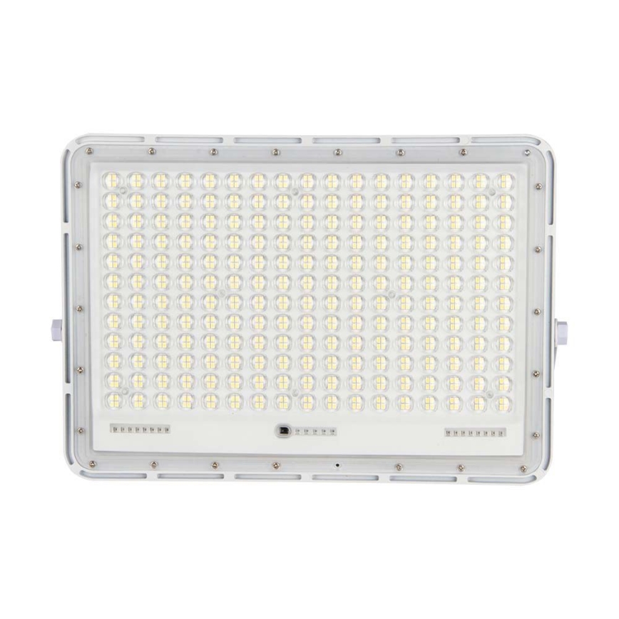 LED Εξωτερικού χώρου solar προβολέας  LED/30W/3,2V 4000K λευκό IP65 + τηλεχειριστήριο